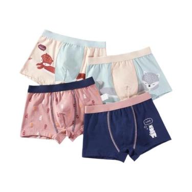 Imagem de Cuecas De Algodão Para Meninos Com Estampa De Dinossauro, Design De An