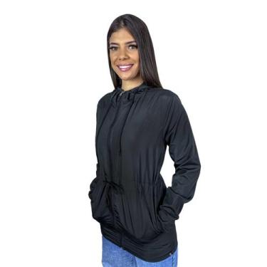 Imagem de Parka Corta Vento Light Feminino WSS Classic - WSS BRASIL, Preto, G