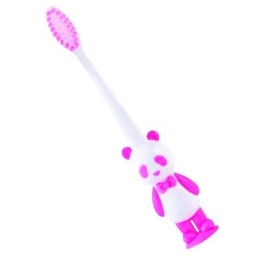 Imagem de  escova de dente infantil fofinha desenho de 2 a 6 anos higiene oral p