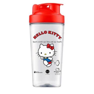 Imagem de Coqueteleira Decorada 850ml BPA Free Shakeira Hello Kitty Copo Garrafa