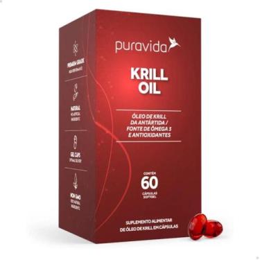 Imagem de Krill Oil 60 Cápsulas Pura Vida, Natural