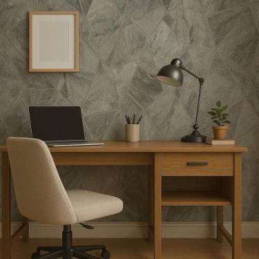 Imagem de Papel De Parede Vinilico Marmorizado Rolo 0,53x10m Vinil PVC - Plast.c