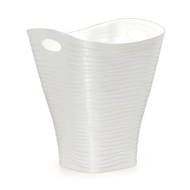 Imagem de Cesto Lixeira Eco Dunas 6,5 Litros em Plástico Abertura Superior Leve para Cozinha e Ba...