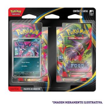 Imagem de CARD Pokémon: Mega Evolução Fantasmagórico Blister Quadrúplo