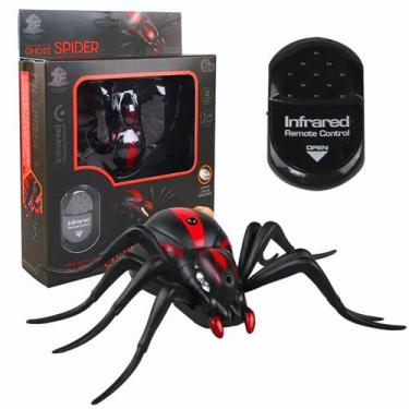 Imagem de Brinquedo Aranha Spider Controle Remoto Infravermelho C/ Luz CBS0376 -
