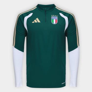 Imagem de Camisa Seleção Treino Manga Longa Itália 2026 Adidas Masculina-Masculino