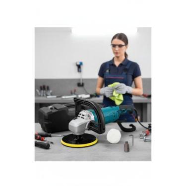 Imagem de Lixadeira Politriz 1200W Velocidade Variável 125mm Azul - Congratulati