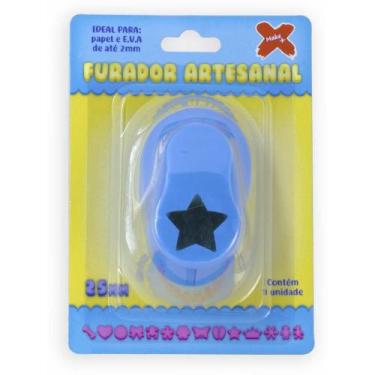 Imagem de Furador Papel e EVA Jumbo Estrela 25MM - Make+
