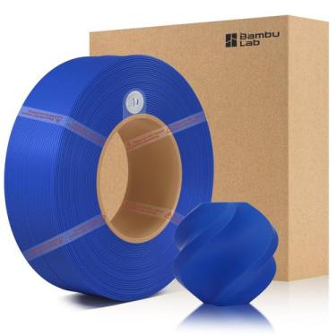 Imagem de Filamento 3DTOOLS Bamboo PLA Básico 1,75mm Recarga 1kg Azul Escuro