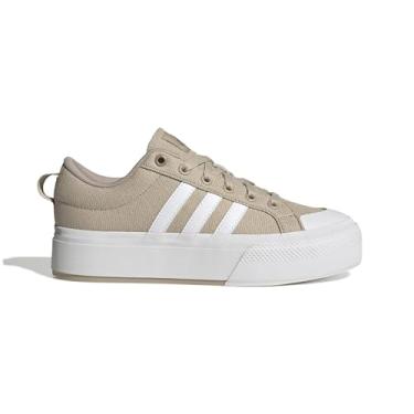 Imagem de Tênis Feminino Casual Bravada 2.0 Plataforma Adidas - Bege/Nude