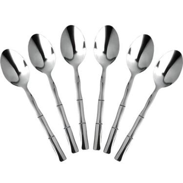 Imagem de Conjunto de Colheres de Sobremesa Life com 6 Peças - D1055 - DOLCE HOM