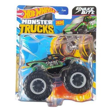 Imagem de Hot Wheels Monster Trucks 1:64 Snake Bite Htm49 - Mattel