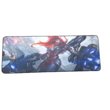 Imagem de MOUSE PAD GAMER GRANDE 80x30CM - LOL MISS FORTUNE - KP-S08