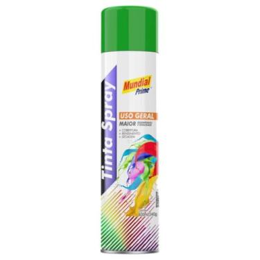 Imagem de Tinta Spray 400ML - Mundial Prime Verde Bandeira - 1 Peças (Genérico),