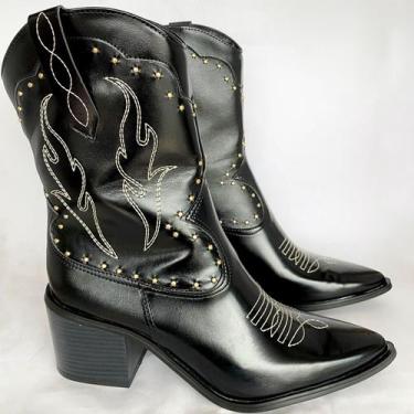 Imagem de Bota Ana Texana Preto Dona Be, Preto