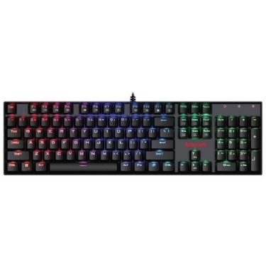 Imagem de Teclado mecanico usb gamer mitra rgb switch outemu brown redragon k551