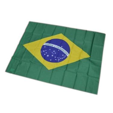 Imagem de Bandeira Do Brasil Grande Torcer Jogo Copa Do Mundo Torcida Estadio - 