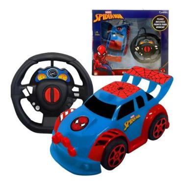 Imagem de Carro de Controle Remoto Spider Man Smart Driver - Candide
