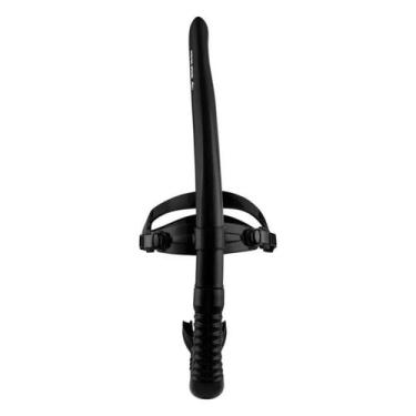 Imagem de Snorkel Mormaii Frontal Para Natação, Preto, Único