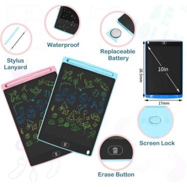 Imagem de Lousa Mágica Lcd 12 Polegadas Digital De Desenhar Brinquedo Para Crian