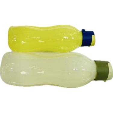 Imagem de Tupperware Kit 2 Peças Garrafas Amarelo Neon E Pistache