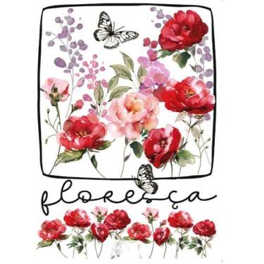 Imagem de Transfer Têxtil 20x27,5cm TTR6L-001 - Rosas Vermelhas - Litoarte