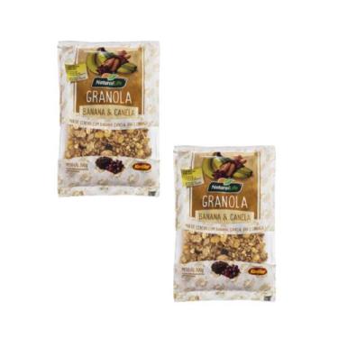 Imagem de Granola Banana E Canela Natural Life 300g - Kit C/ 2 Uni.