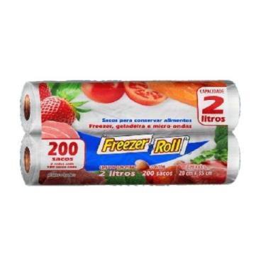 Imagem de Sacos Freezer 2l Dover Roll 2 Rolos Com 100 Unidades Cada - DOVER-ROLL