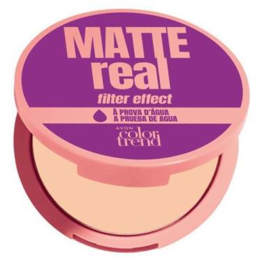Imagem de Avon - Matte Real Pó Compacto Facial à Prova D'Água 132Q