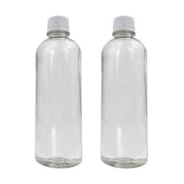 Imagem de 2 Fluídos Normal 500ml Para Vela Lamparina 120 Horas Alto Rendimento S