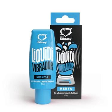 Imagem de Gel Excitante Vibrador Líquido Liquidi Menta 15ml - Sabor Refrescante 