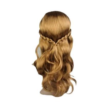 Imagem de Peruca De Princesa Elsa Anna Rapunzel Ariel Para Meninas, Fantasia De 