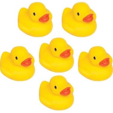 Imagem de Patinhos De Banho Amarelo 6m+ Brinquedo de Bebê Buba 09684