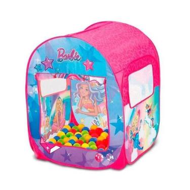 Imagem de Barraca Infantil Barbie Mundo Dos Sonhos Com 50 Bolinhas