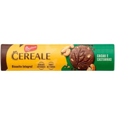 Imagem de Biscoito Integral de Cacau e Castanhas Cereale Bauducco 170g