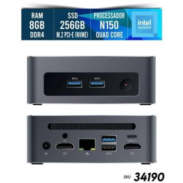 Mini pc n150 com menor preço é no Buscapé