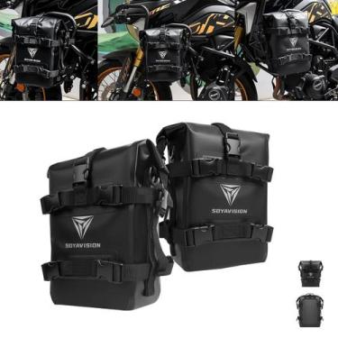 Imagem de Bolsa Para Barras De Proteção De Motocicleta, Bolsa De Tanque Multifun