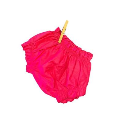 Imagem de Calcinha Bunda Rica Bebê luxo tapa fralda algodão - Luxo baby, Pink