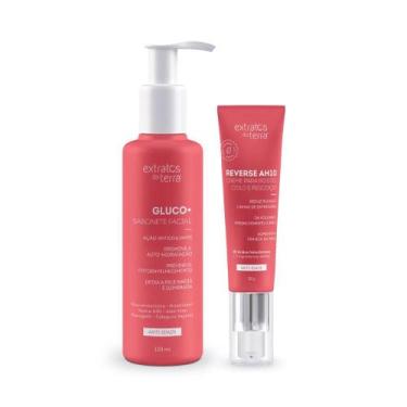 Imagem de Kit Skincare para Pele Seca com Ácido Hialurônico e Ação AntiIdade Ext