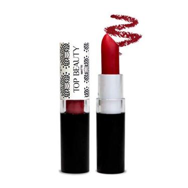 Imagem de Batom Matte Dry Lip Top Beauty 3, 5Gr Cor 04, Top Beauty