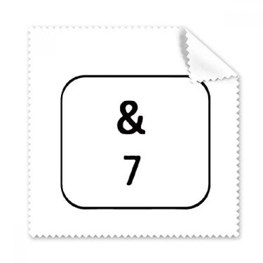 Imagem de Teclado Symbol 7 Art Deco, presente moderno, pano de limpeza, limpador, 5 peças