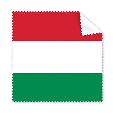 Imagem de Pano de limpeza de tela de telefone com bandeira nacional da Hungria, 5 peças