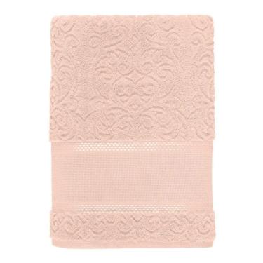 Imagem de Toalha De Banho Gigante Melina Para Bordar Karsten Salmao