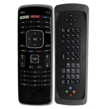 Imagem de Novo Smartby XRT300 controle remoto com teclado para Vizio TV M320SR M420SR M470NV M550NV M470VSE M650VSE M550VSE M3D460SR E3D320VX D500I-B1 D650I-B2 E231I-B1I-B1 com a Amazon Aplicativo Netflix Vudu