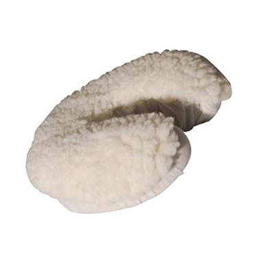 Imagem de Bonarty Capa de berço de massagem branca confortável - tecido de poliéster limpo para