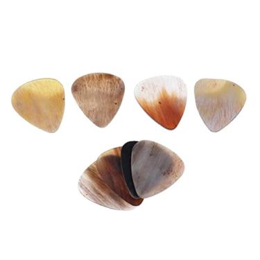 Imagem de Colaxi 8 Peças Groove Palheta de Guitarra Transparente