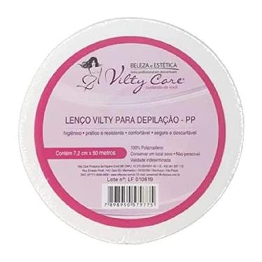 Imagem de Papel de Depilação Rolo Vilty Care PP - C/ 50m X 7,2cm