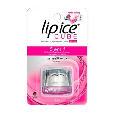 Imagem de Protetor E Hidratante Labial Lip Ice Cube Fps 15 Romã E Blueberry 6,5G