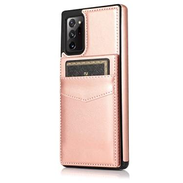 Imagem de A capa skin Holder é compatível com Samsung S22 Ultar plugable capa multifuncional para Samsung S22 S21 S20 Ultar Plus Note10 Note20 S10 S9 S8 Series (Samsung Note10 Pro, ouro rosa)