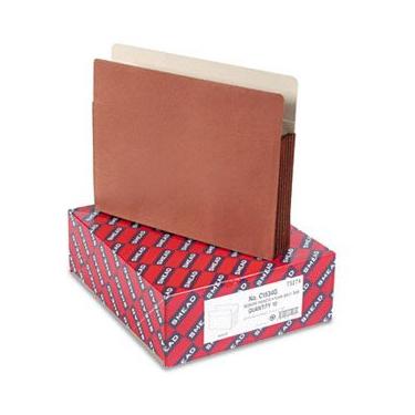 Imagem de Smead Bolsos Frontais Redrope Com Reforço Forrado Tyvek Bolso, Arquivo, Ltr, Str, 5,25" (Pacote Com 3)